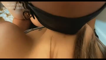 boobs sucked in a blindfold
