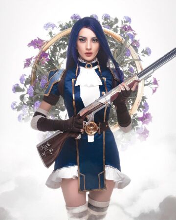 caitlyn (league of legends) by xenon