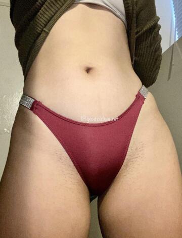 obsessed with satin shine strap panties .. they make me feel so sexy! [f] 🥰💓