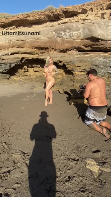 all the beach was staring at me … why it makes me horny ?