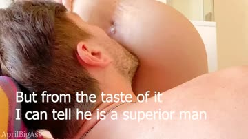 loved every drop of a real man's cum flowing from my wife's asshole. my wife's ass is open for anyone to deposit a load :)