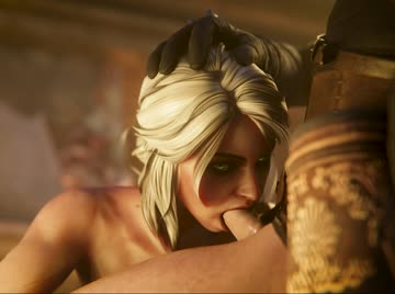 ciri sucking dick (wackation, @random_tide) [the witcher]
