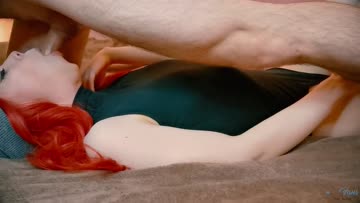 rough throat fucking from on top leads to throatpie