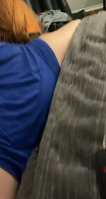 he makes my ass as red as my hair