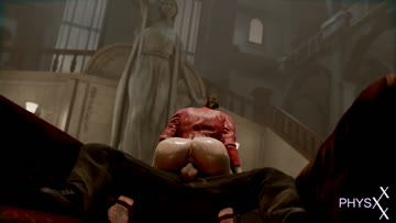 claire rpd'd - lieutenant branagh's final request (physx) [resident evil]