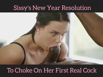 sissy's new year resolution...