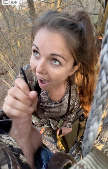 look at what she did in the stand!