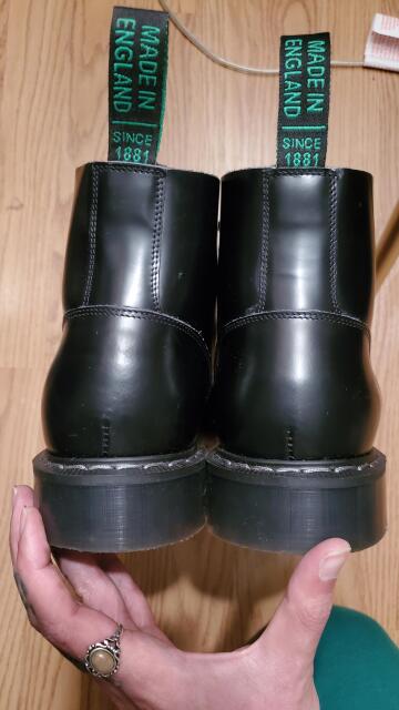 i just ordered this pair of solovair boots and the left boot sits at an angle compared to the right. there is a slight difference in the feel between the two boots as well. should i be concerned and send them back or is this generally normal?