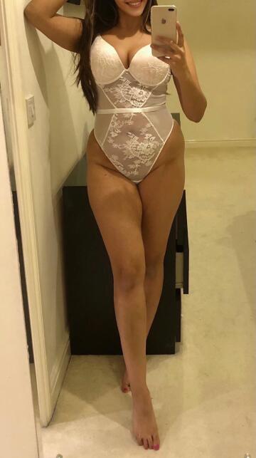 wearing white lace lingerie like a virgin, yet to be touched for the very first time...😘💋 british punjabi indian