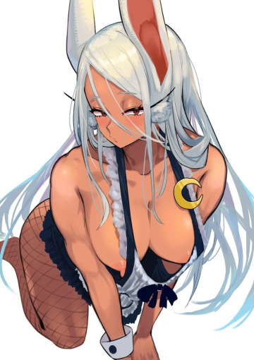 miruko in a maid outfit