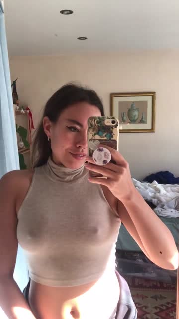 how do my tits look in this shirt?
