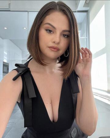 “did i not make myself clear? if you want this job then you need to pass two tests. first, you need to survive a five minute blowjob from me. second, you need to make me cum within a minute. got that? then hurry up and get that cock out…” - selena gomez
