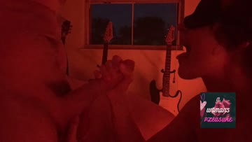 turns out, finally relieving his balls does make fireworks go off