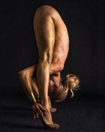 love bendy yoga poses that are not in yoga pants?