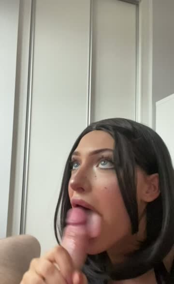 help! saw this posted and need to find the sauce! )blowjob cum in mouth cum swallow swallowing porn gif by jimmybeamz)