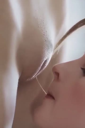 eating her perfectly shaved pussy