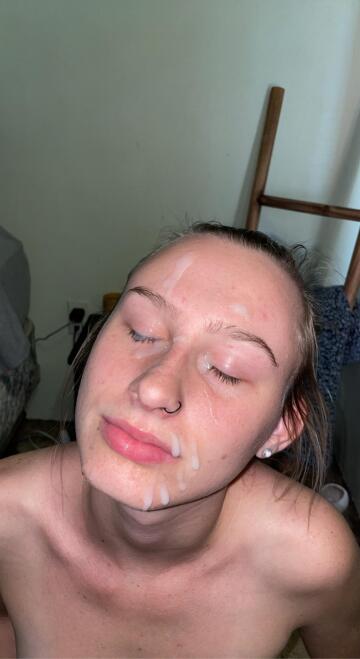 messy facial