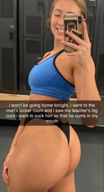 the teacher has a big cock