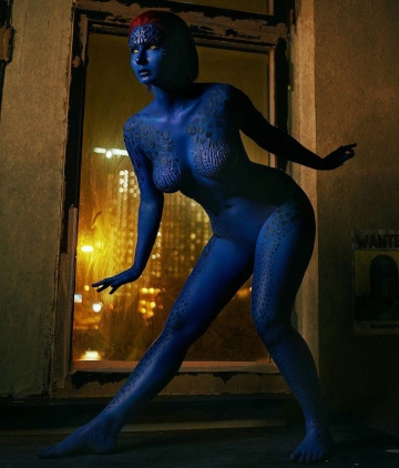 mystique cosplay by me~
