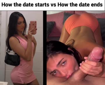 how the date starts vs how the date ends