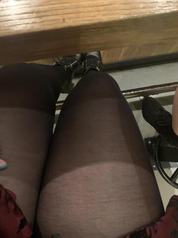 do you do a double take when you see a girl wearing tights out in public?