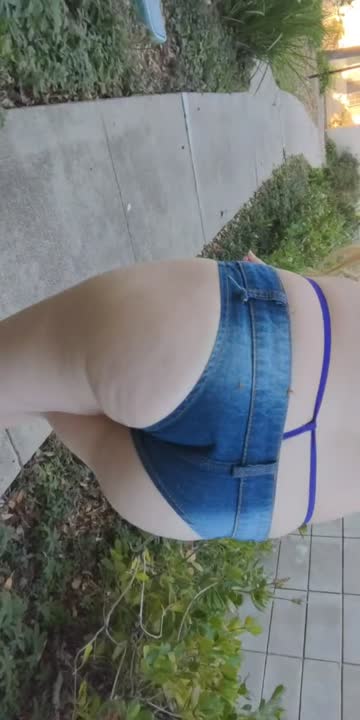 i love how my boobs and ass are barely contained in this outfit