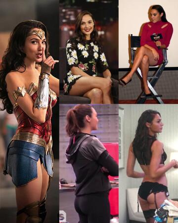gal gadot and her wonderful assets have me feeling super naughty