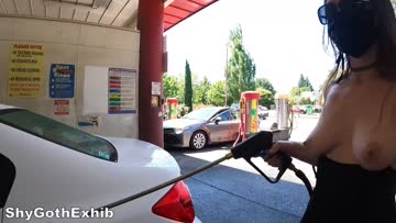 pulling a sneaky topless car wash