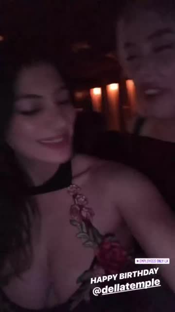 groped from behind in a club