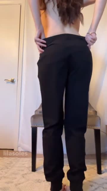 what do you think of my booty under these scrubs?