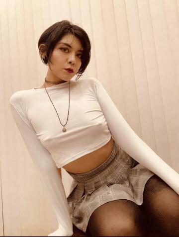 just got a haircut and my nipples pierced, what do you think? upvote if you like it