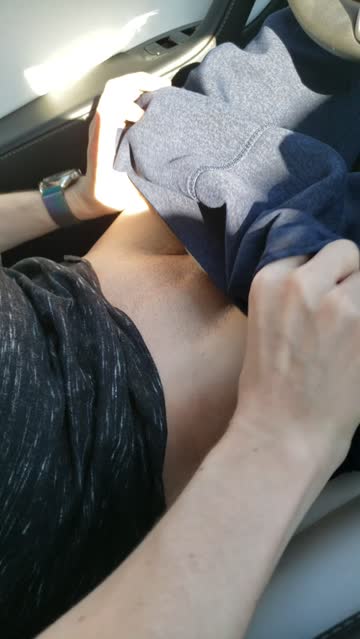 riding shotgun means holding the camera and sucking my dick. understood?