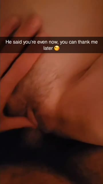 my bf owed his friend some money for poker so i offered to settle his debt.. ;)