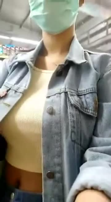 spectacular reveal in a shop