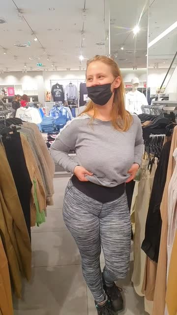 even when i buy a coat, i have to provide extra excitement.