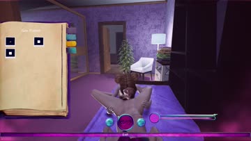 my lust wish - ashley has sex with evie in her dorm room (in-game)