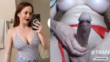 busty babe gets a creamy load