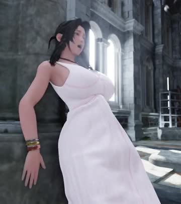 aerith got horny (milkygirls)