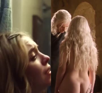 magnificent boobs: sydney sweeney and emilia clarke