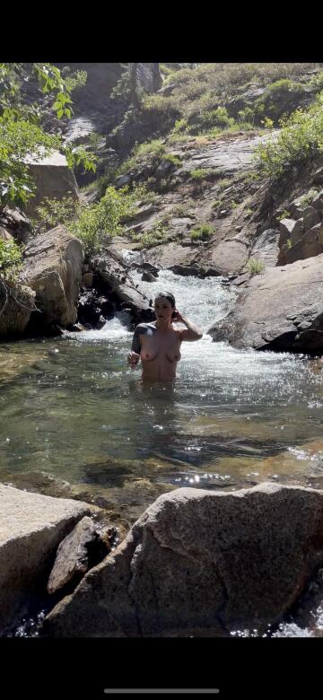 i love being naked in nature