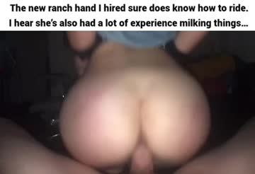 life on the farm ain’t so bad if you’ve got a good ranch hand