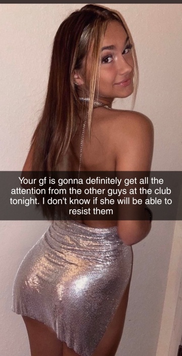 she is definitely going home with a different guy tonight