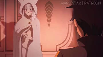 emilia teasing subaru [re:zero]