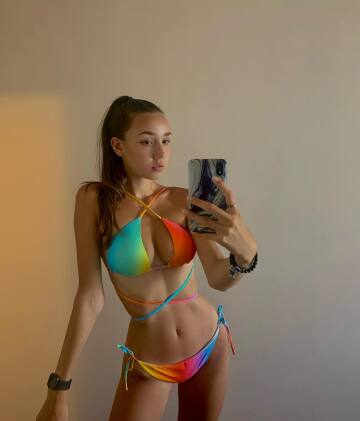colorful bikini (irtr)