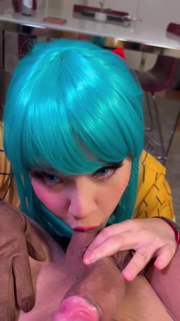 bulma wants you to cum on her face
