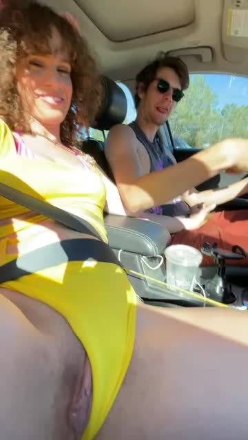 we have fun on road trips. [mf] milf yes tons of peeps honked!