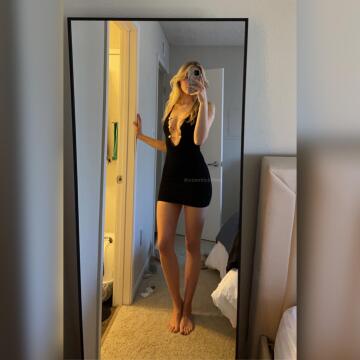 such a short dress [f]or a tall girl | 5’10”