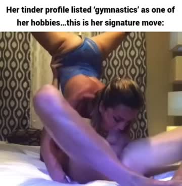 dating a college gymnast has its perks if you’re adventurous