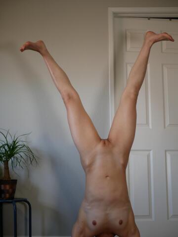 you can watch my yoga lesson. enjoy!