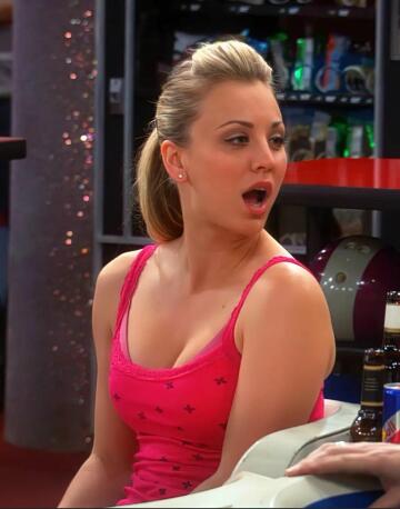 hey hun my friends don't believe you're my free use slut so show them one of the cock holes i get to use at will... * kaley cuoco *